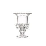 clear glass vase