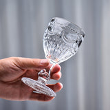 125 clear wine glass