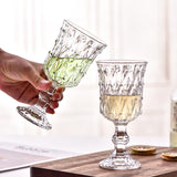 902 clear wine glass