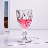 5268b clear wine glass