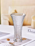 clear glass vase