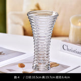 clear glass vase